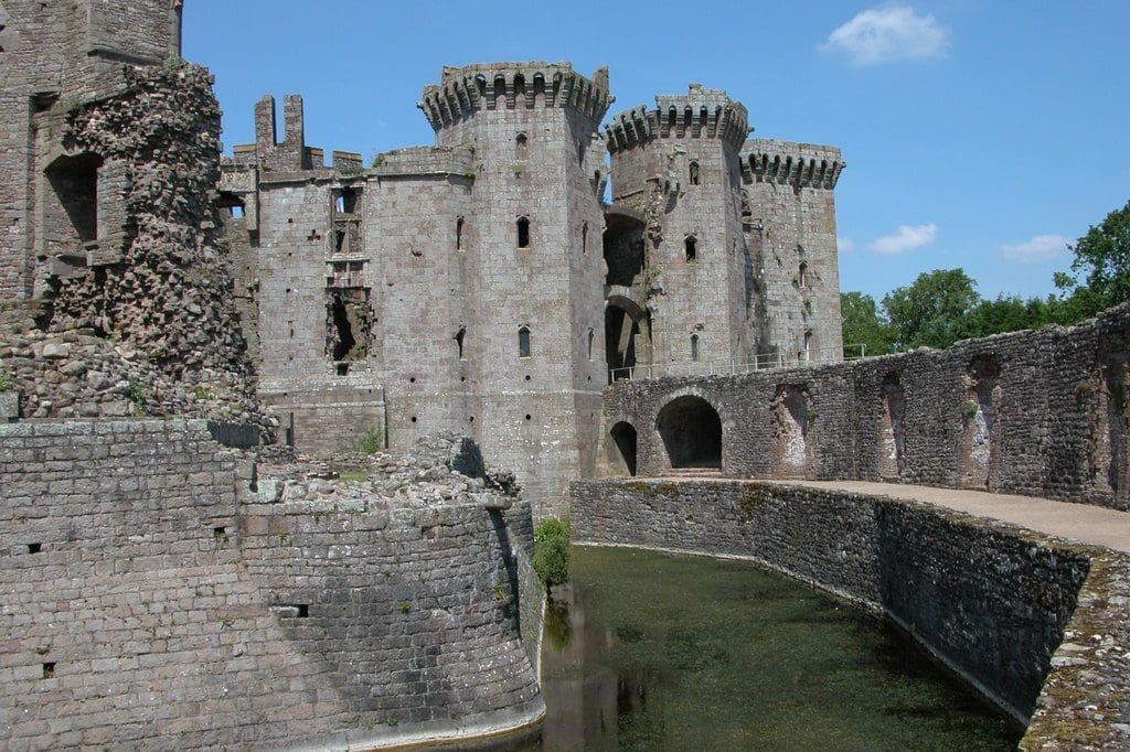 Raglan Castle Powerful Stronghold