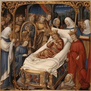 deathbed of king henry i