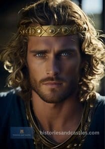 image of a young king arthur