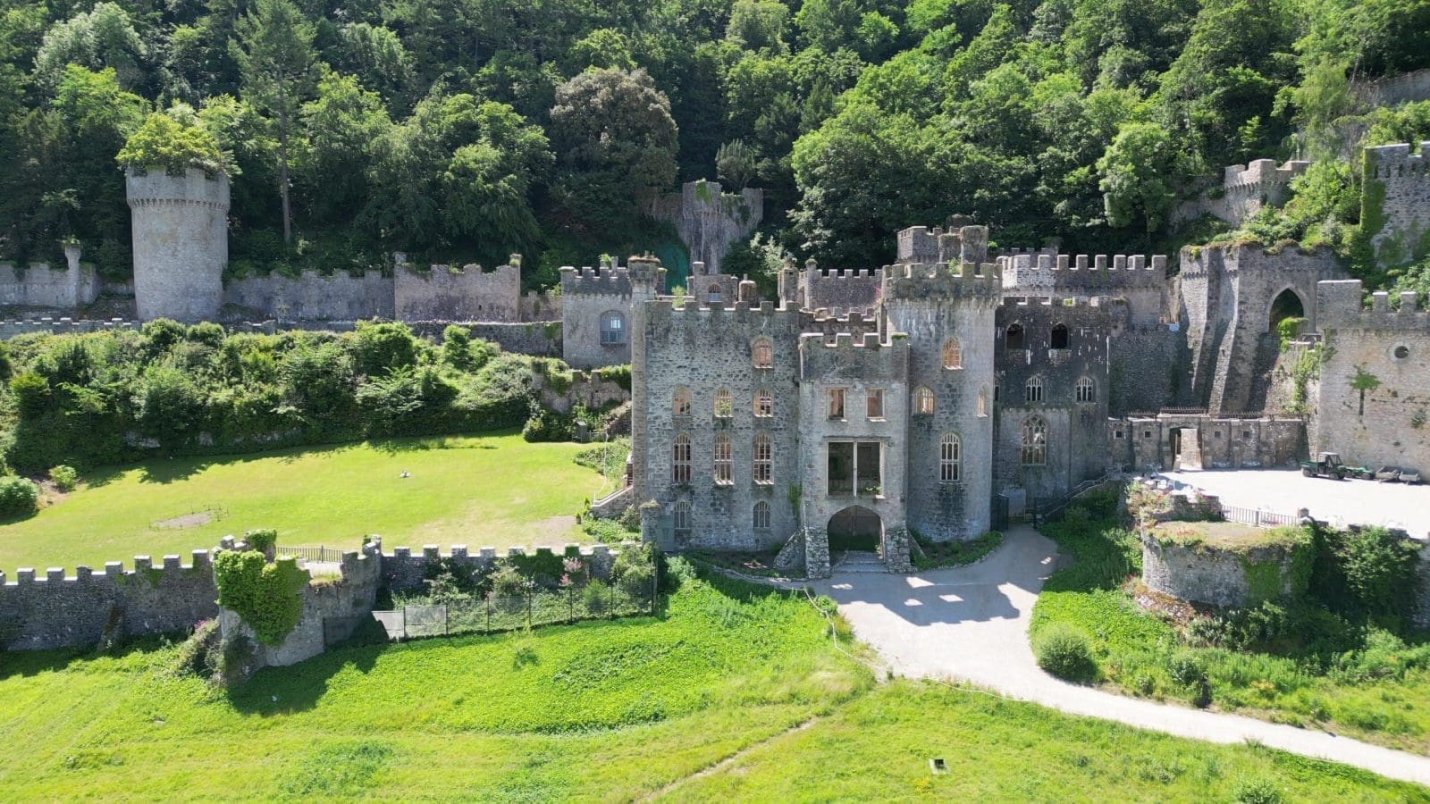 Gwrych Castle in North Wales