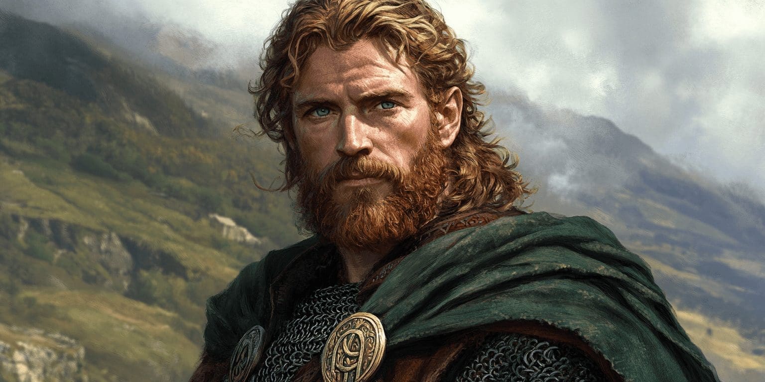 Portrait of Rhodri Mawr Rhodri the Great