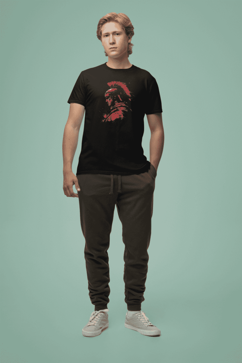 Roman soldier t-shirt design