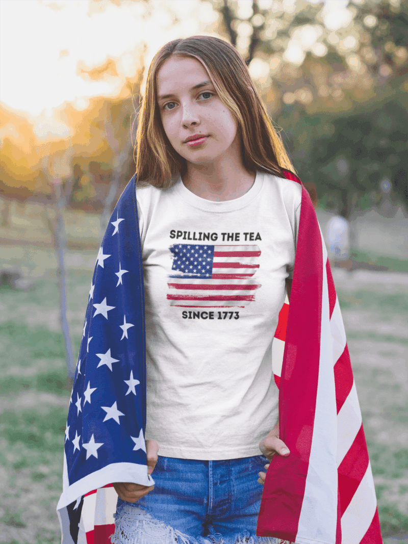 Spilling The Tea t-shirt design