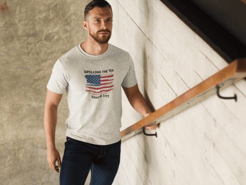 Spilling The Tea Since 1773 Shirt - Image 3