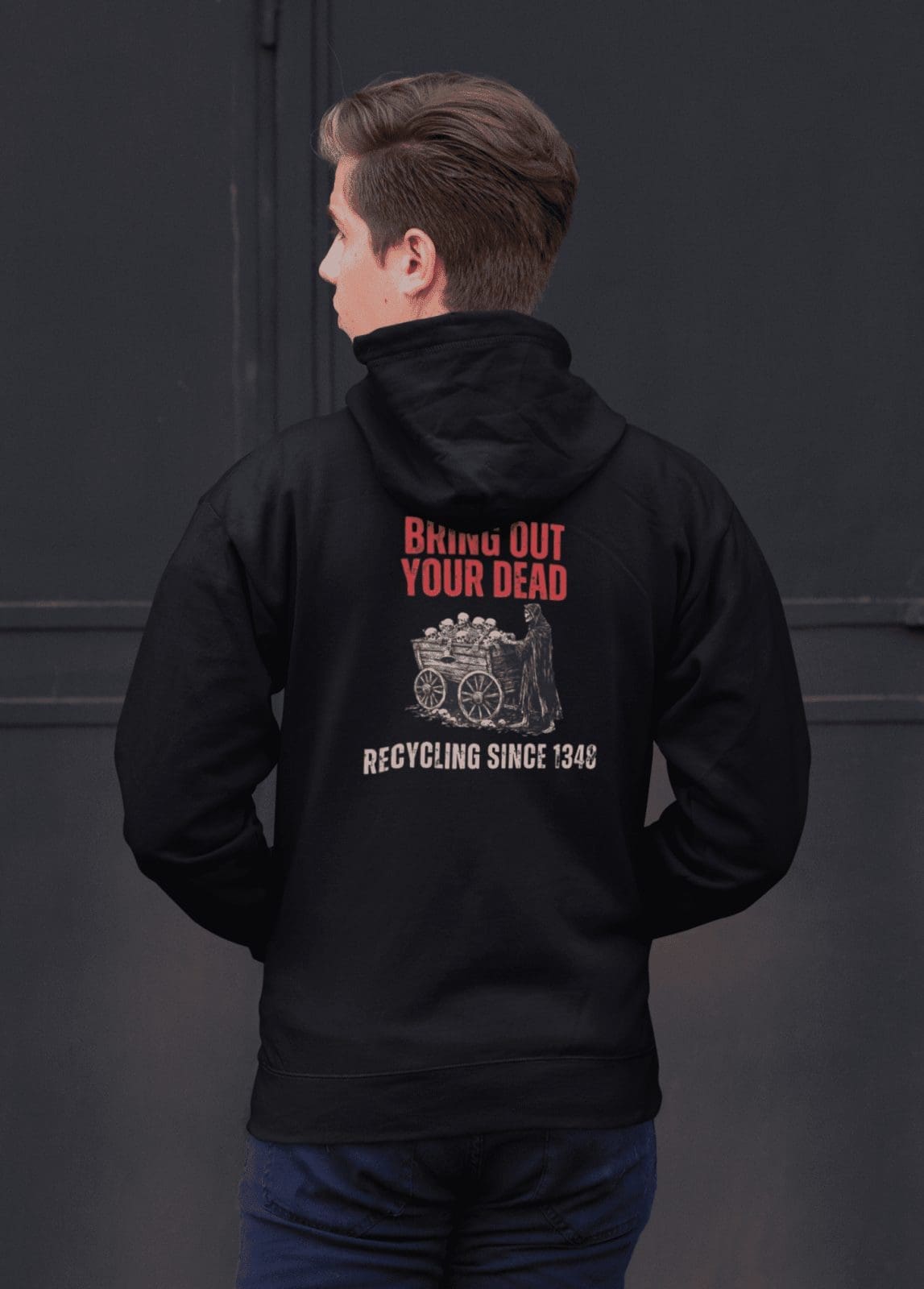 Black Death Hoodie: Bring Out Your Dead