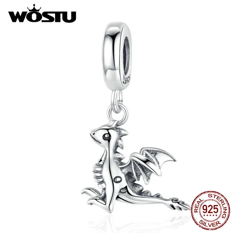 Medieval Dragon Charm Necklace – Symbol of Strength & Protection
