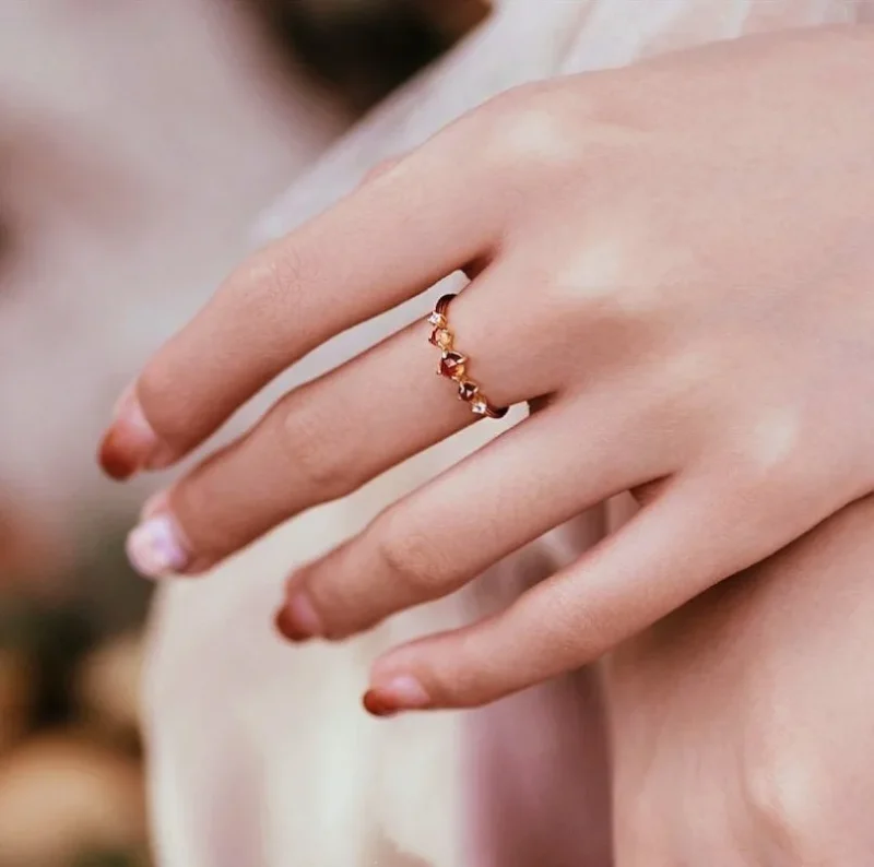 Magic Sun Amber Ring - Image 3
