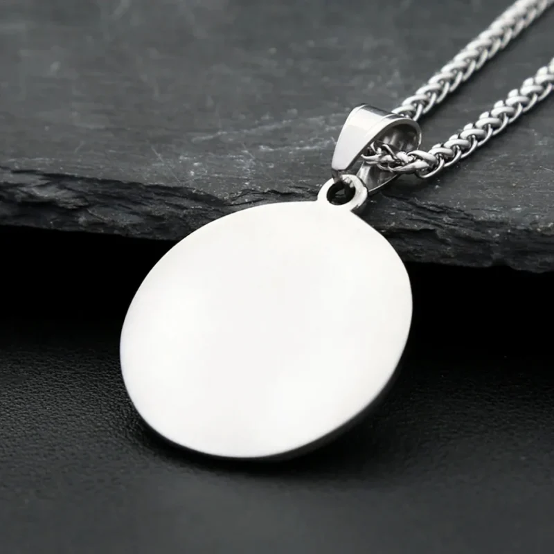 Knight Templar Cross Pendant Necklace - Image 4