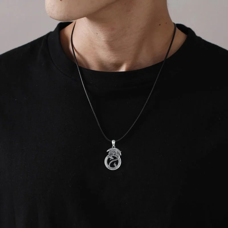 Dragon Yin Yang Pendant - Image 6