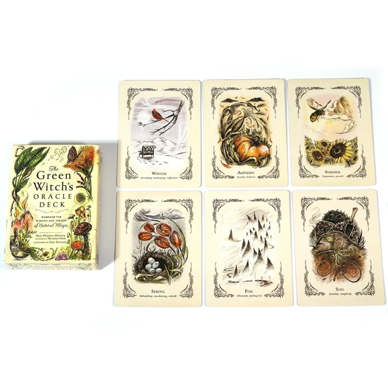 Green Witch Tarot Cards – Nature-Inspired Deck - Image 6