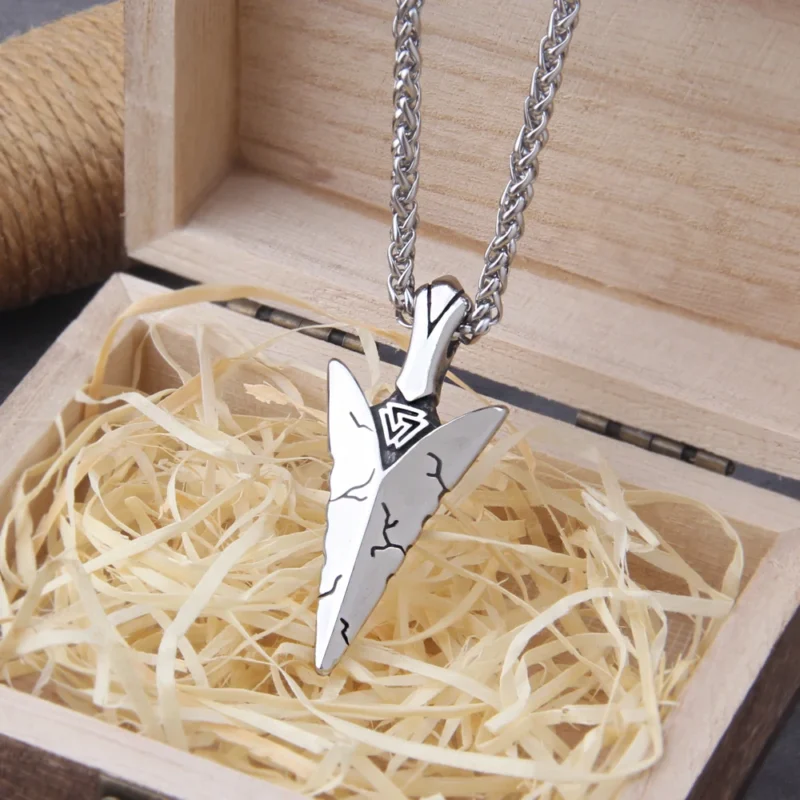 Viking Spear Necklace – Norse Rune Pendant - Image 5