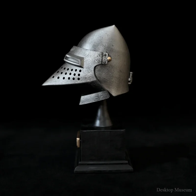 European Knight Helmet – Decorative Desk Medieval Armour - Image 5