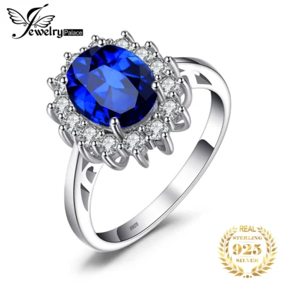 Royal Heirloom Gemstone Ring – Sterling Silver Vintage Ring