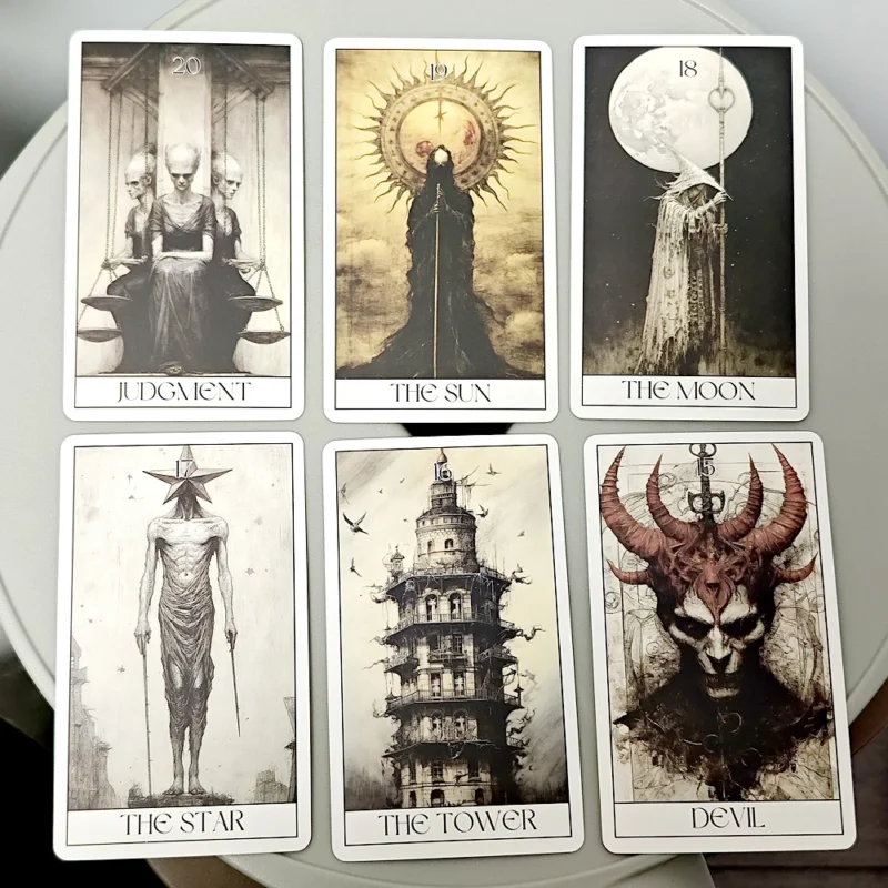Gothic Horror Tarot Card Deck – For Collectors & Mystics - Image 3