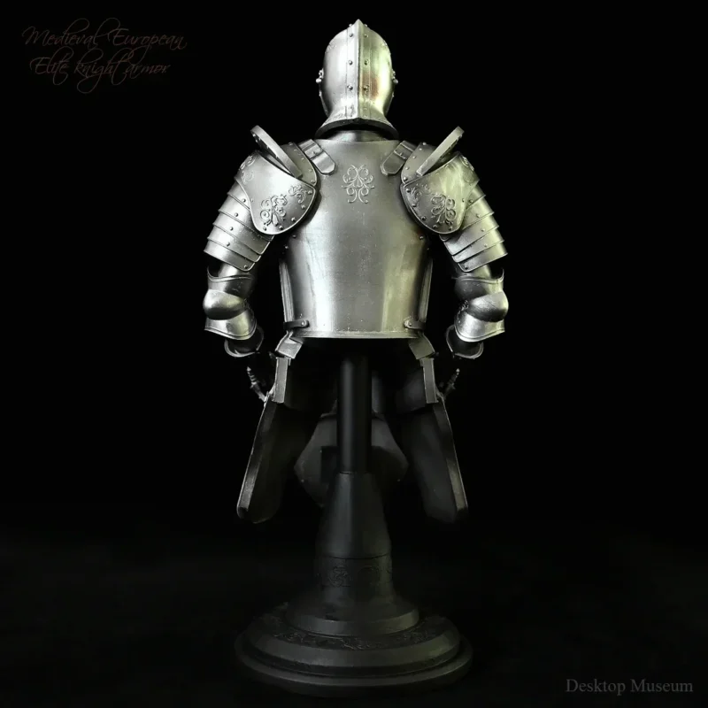 Miniature European Medieval Armour – Resin Knight Decoration - Image 5