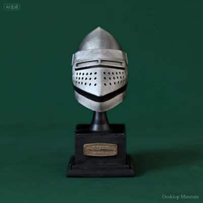 European Knight Helmet – Decorative Desk Medieval Armour