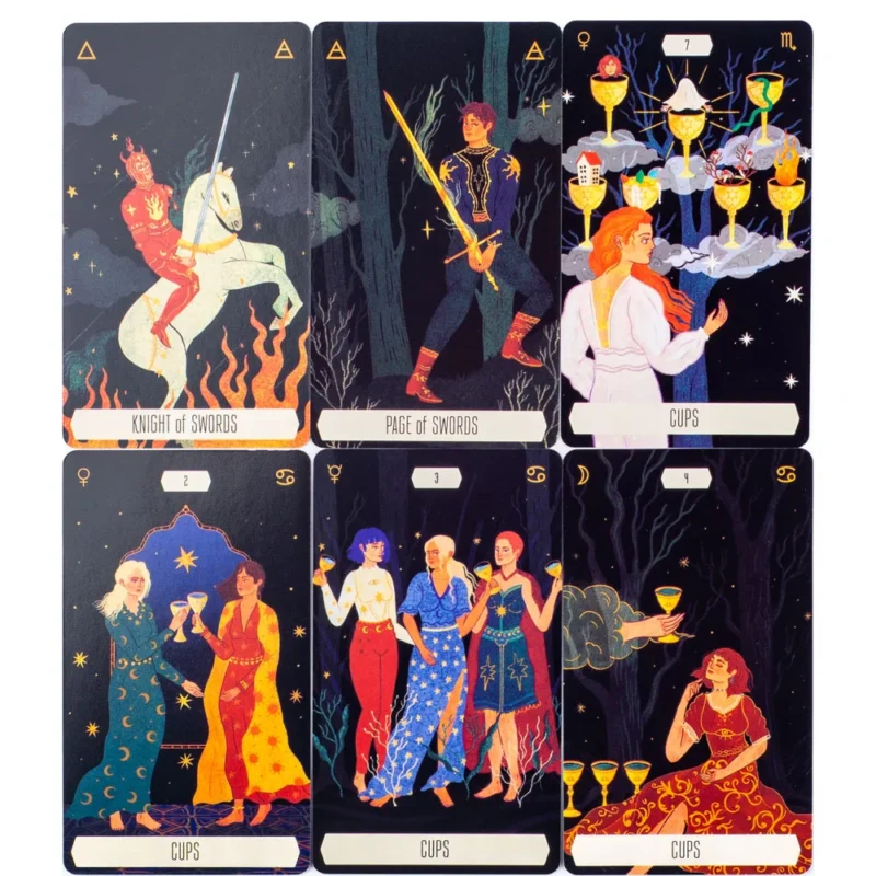 Zodiac Tarot – 78 Card Astrology Divination Deck - Image 6
