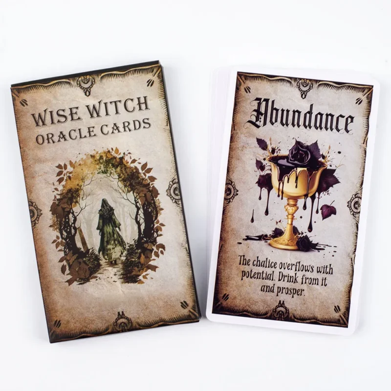 Wise Witch Oracle Cards – 20-Card Tarot & Divination Deck - Image 3