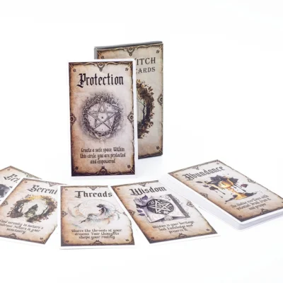 Wise Witch Oracle Cards – 20-Card Tarot & Divination Deck