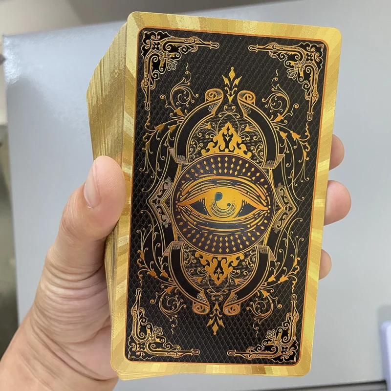 Spanish Gold Foil Tarot – 78 Cards Dual Language Deck - Image 3