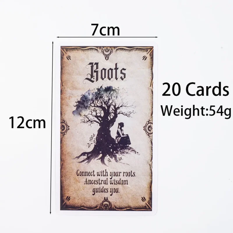 Wise Witch Oracle Cards – 20-Card Tarot & Divination Deck - Image 4